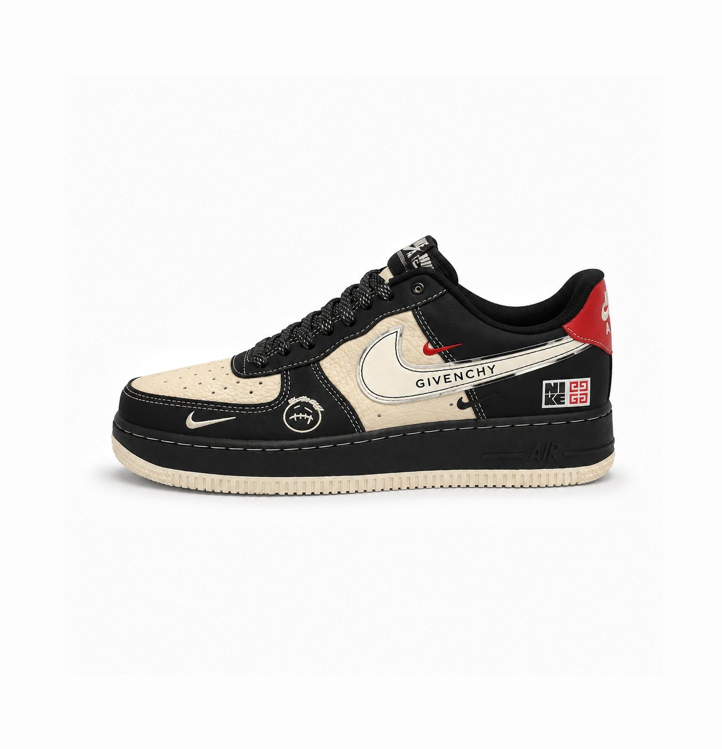 NIKE AIRFORCE CUSTOM X KAWS X GIVENCHY