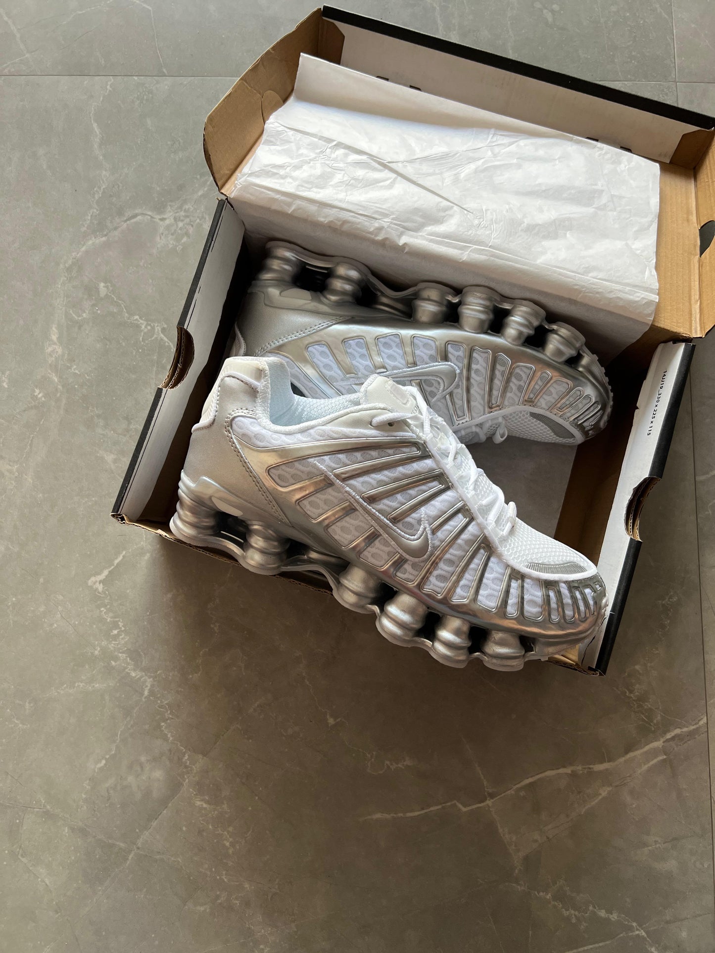 NIKE SHOX TL WHITE