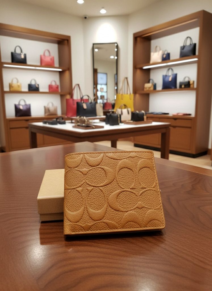 COACH LEATHER WALLETS