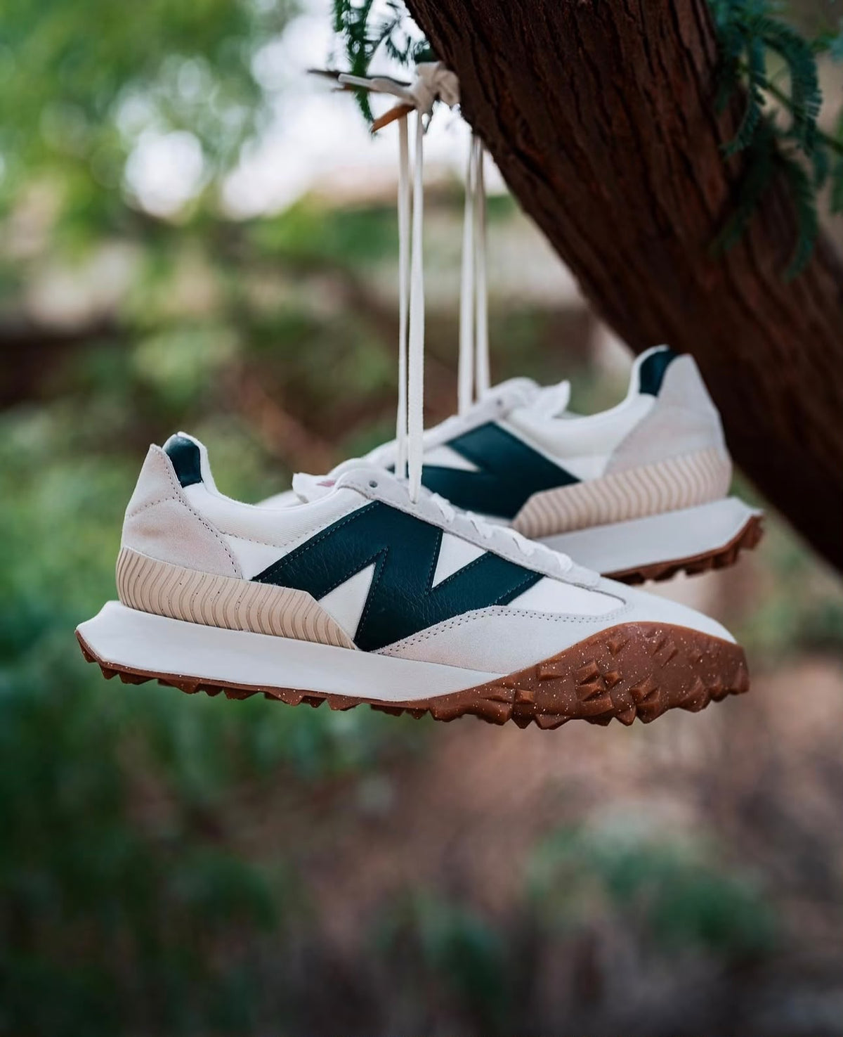 NEW BALANCE XC-72 SEA SALT NIGHT WATCH GREEN