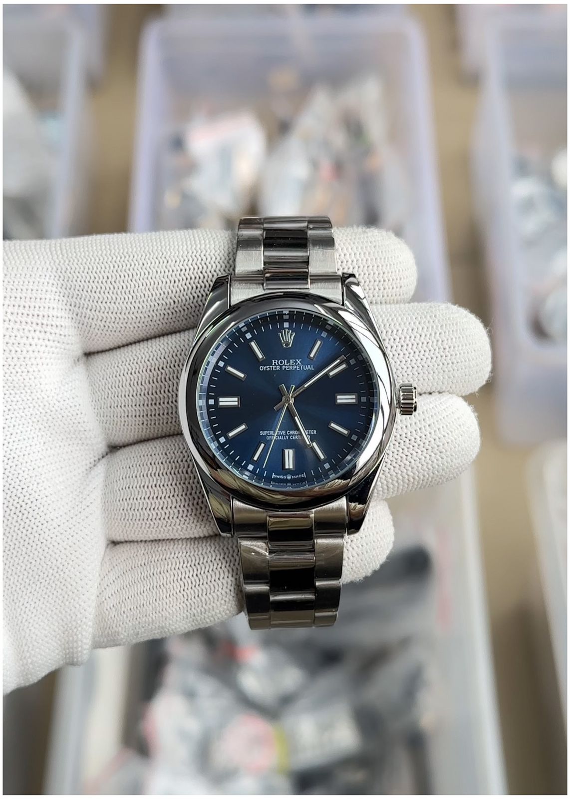 ROLEX OYSTER PERPETUAL MILAGAUSS WATCH