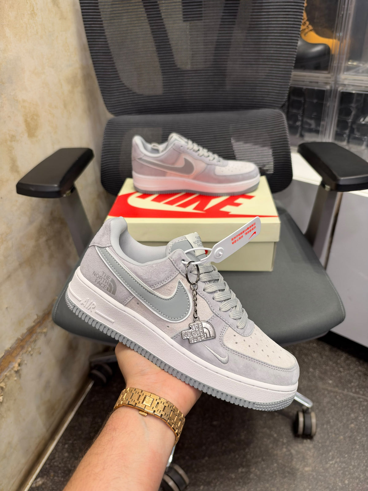 NIKE AIR FORCE 1 LOW X THE NORTH FASE SUEDE