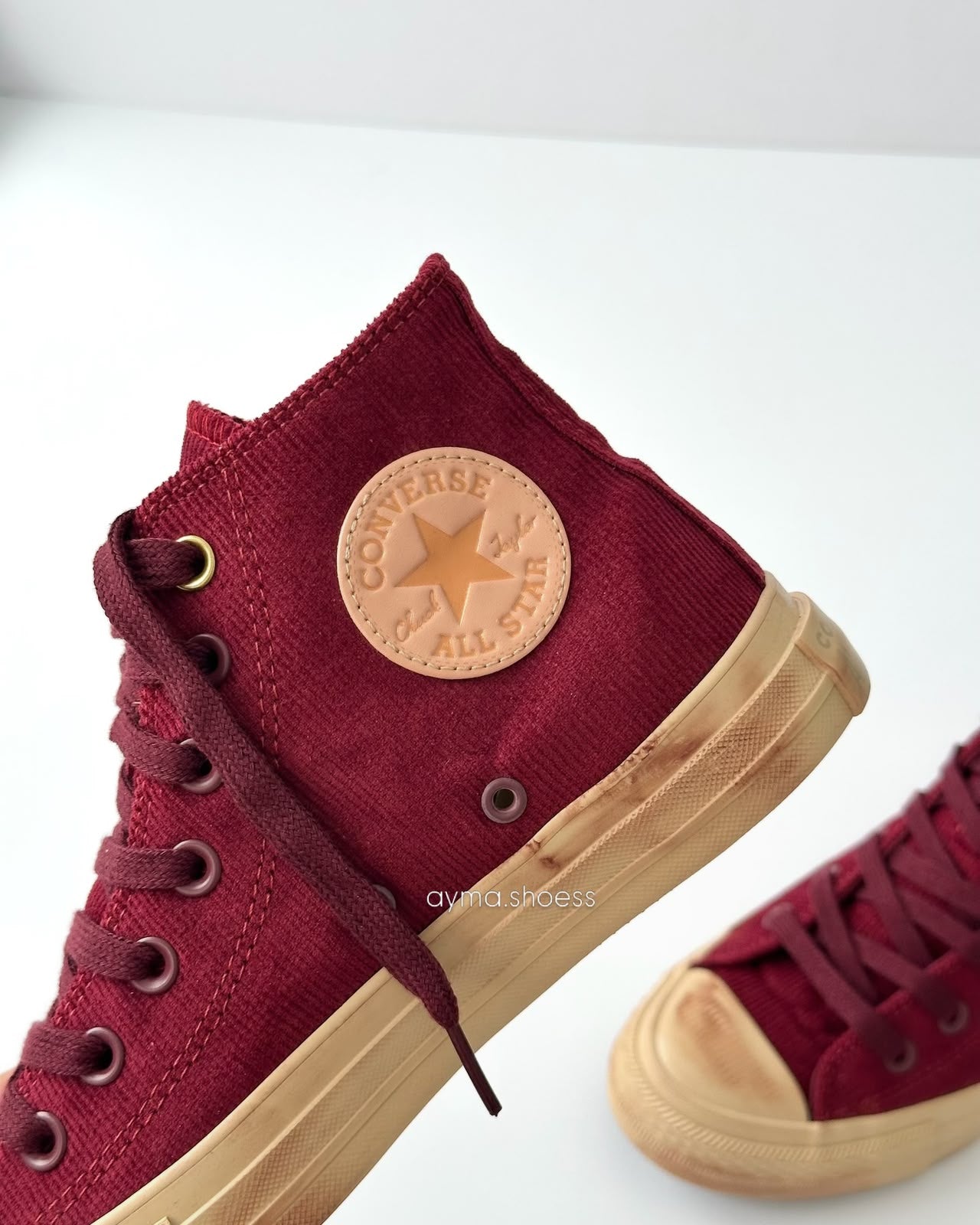 CONVERSE CHUCK  MID WONKA CHERRY BROWN