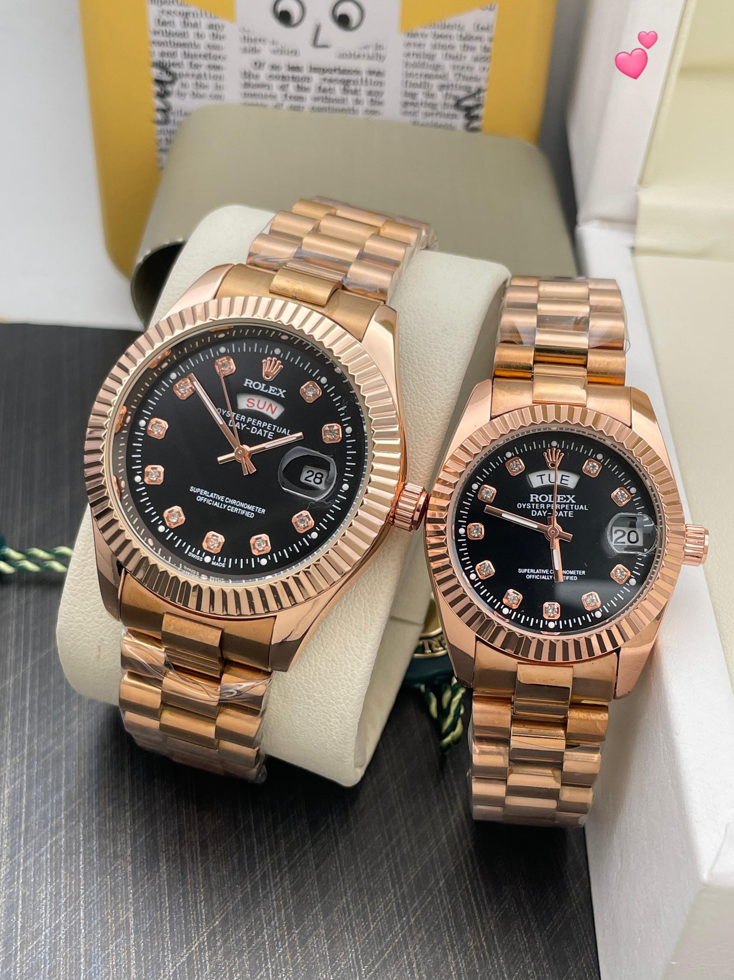 ROLEX COUPLE WATCHES