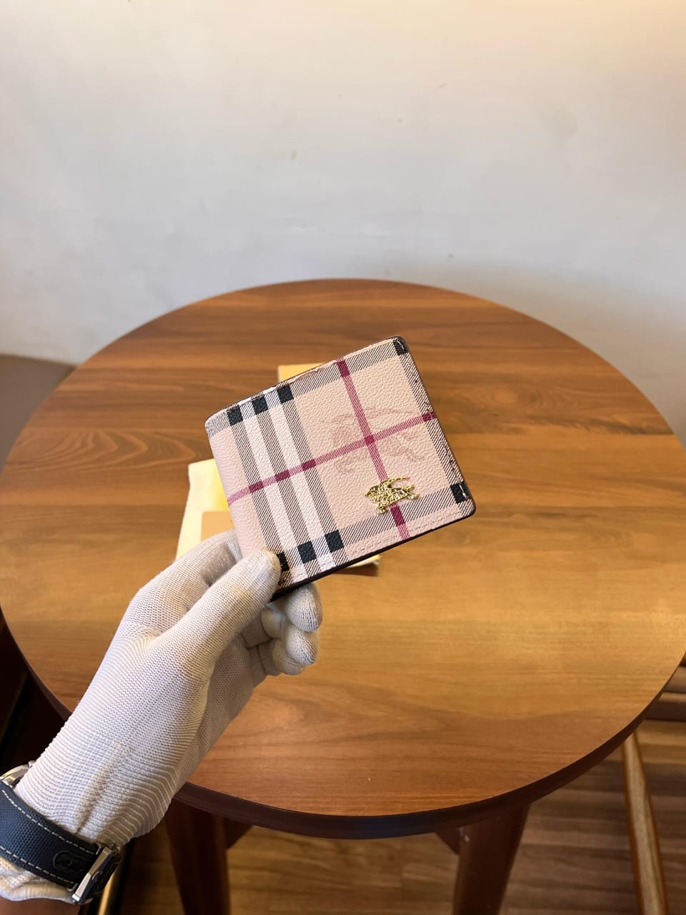 BURBERRY LEATHER WALLET