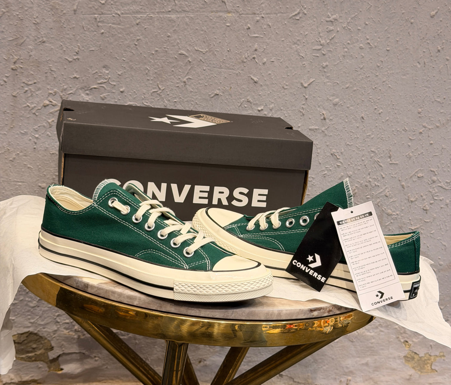 CONVERSE CHUCK  70 LOW GREEN