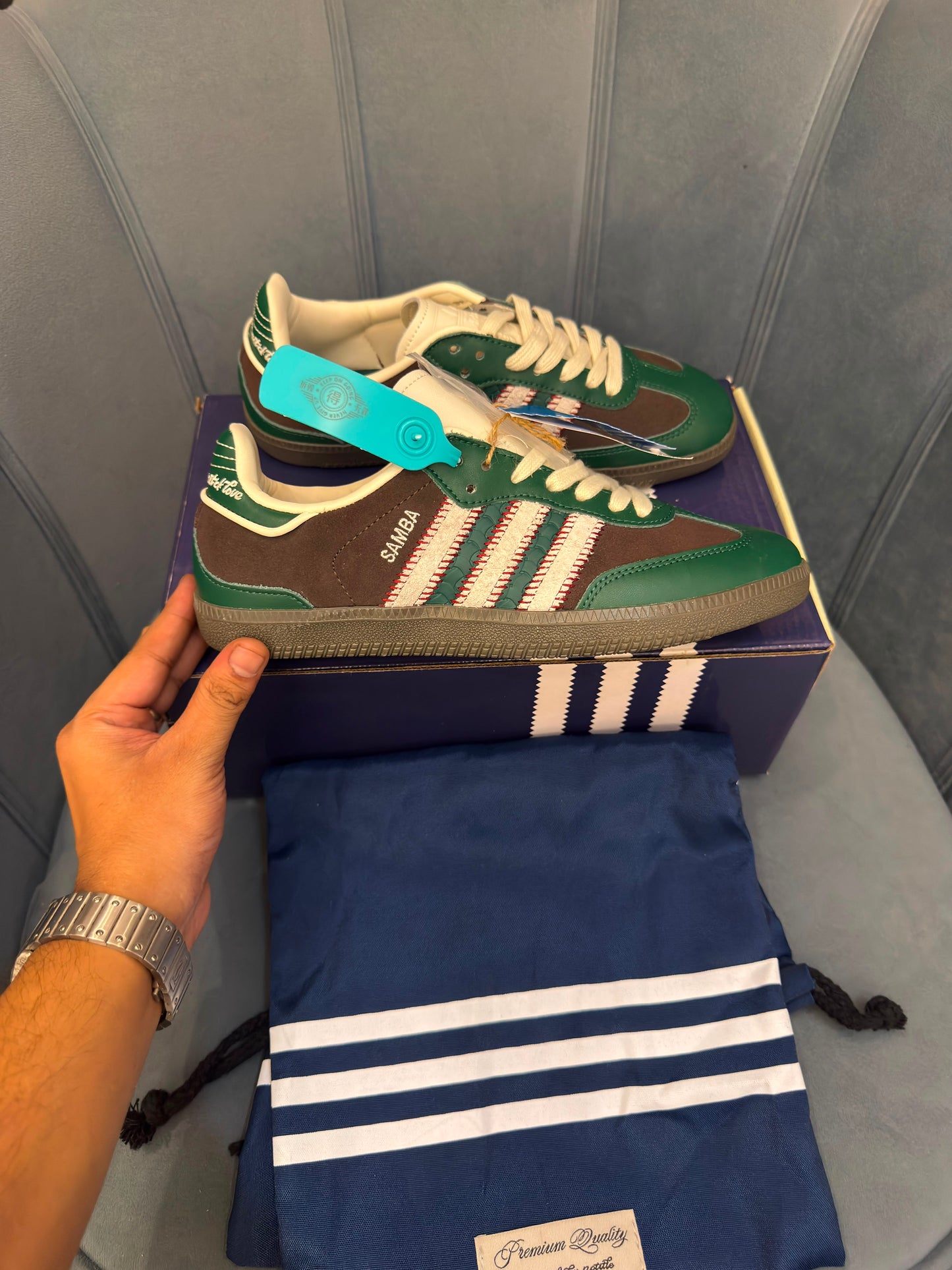 ADIDAS SAMBA NOTITLE GREEN