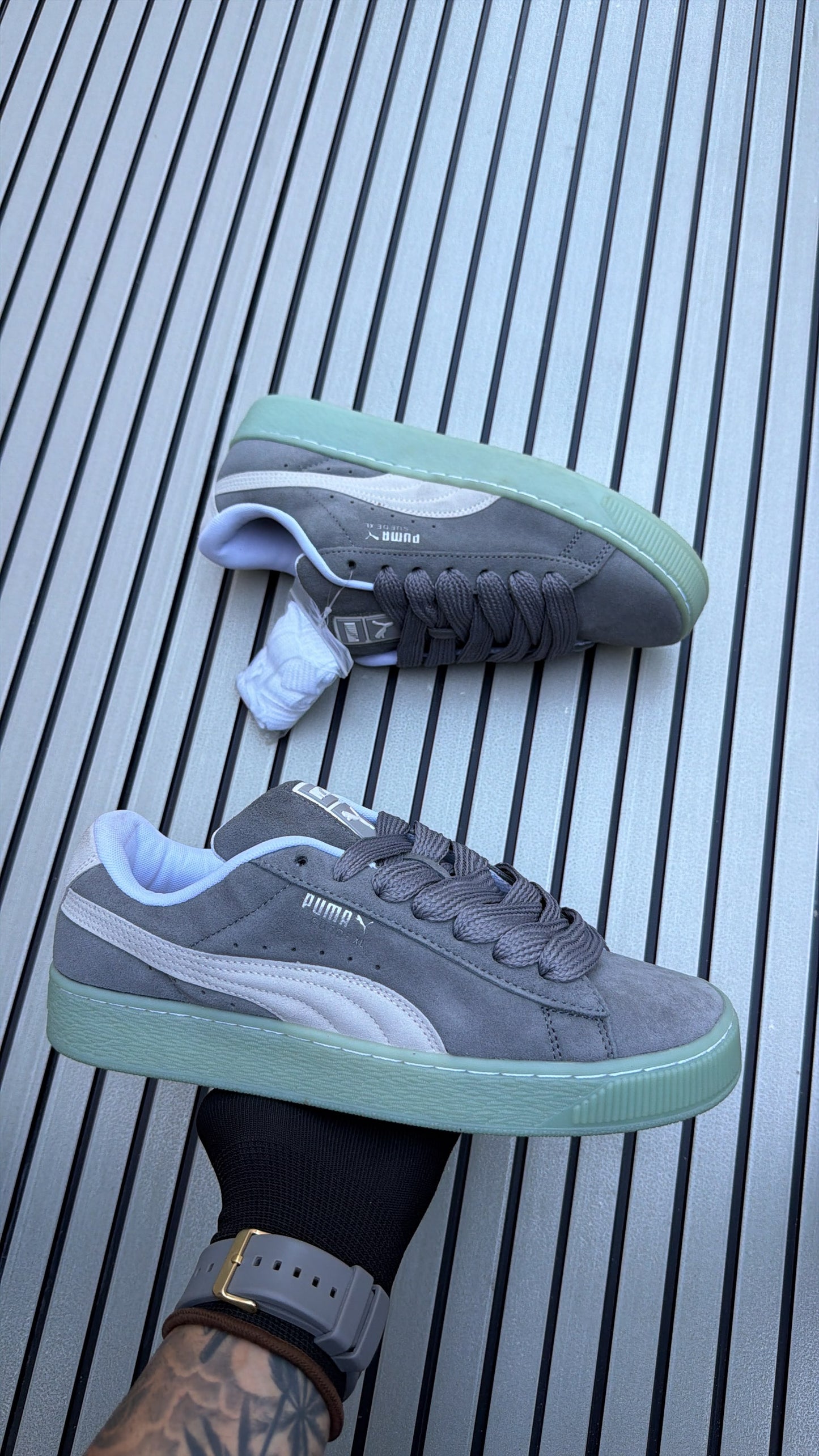 PUMA SUEDE XL GREY
