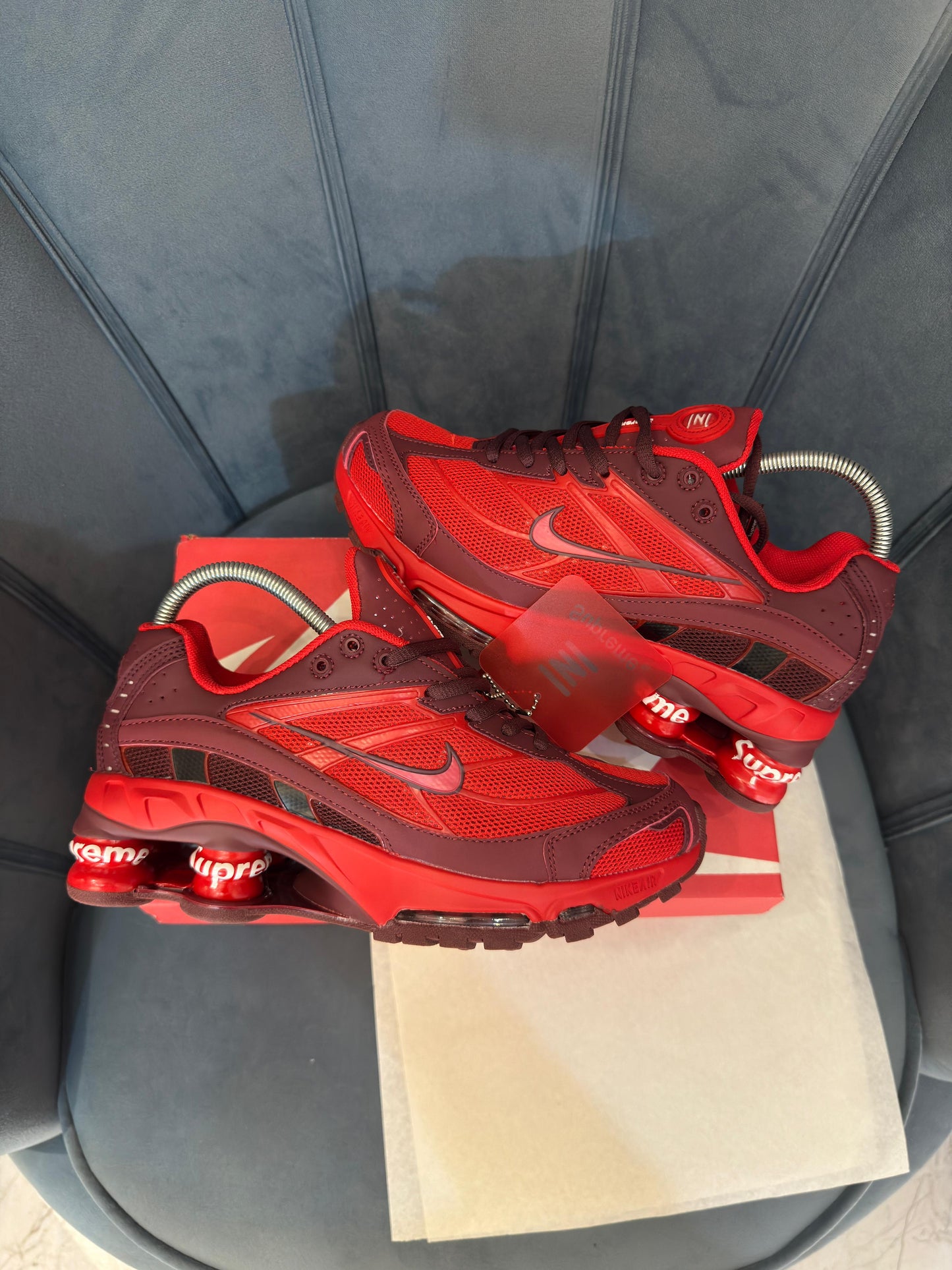 NIKE SHOX RIDE 2 SUPREME RED