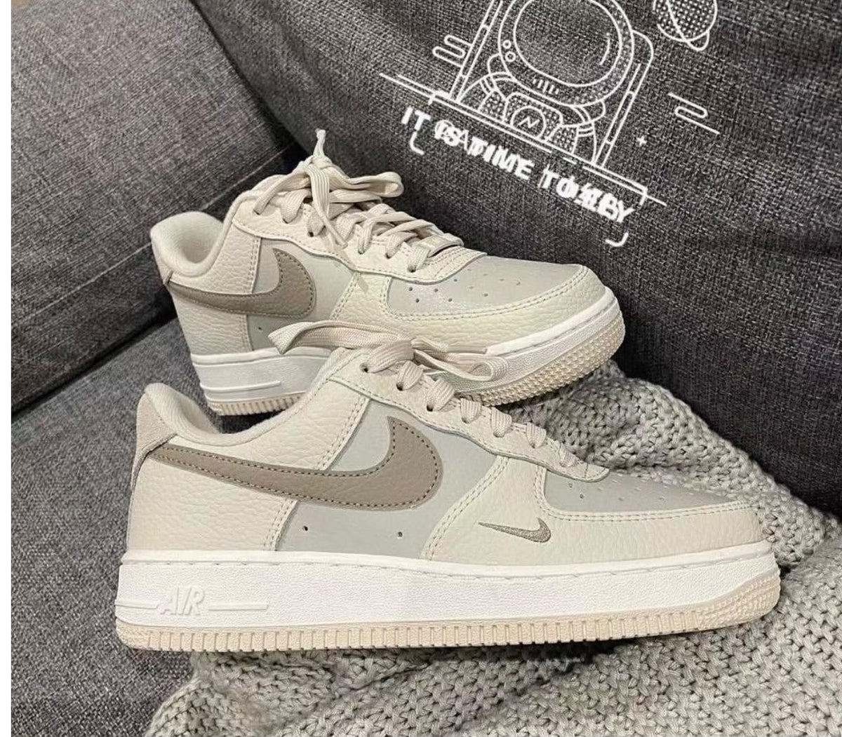 NIKE AIRFORCE 1 OREWOOD BROWN IRONSTONE