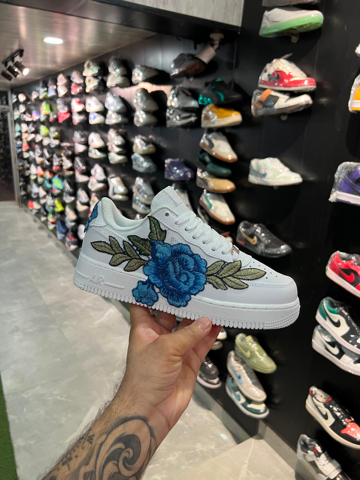 NIKE HALF AIRFORCE CUSTOMIZED