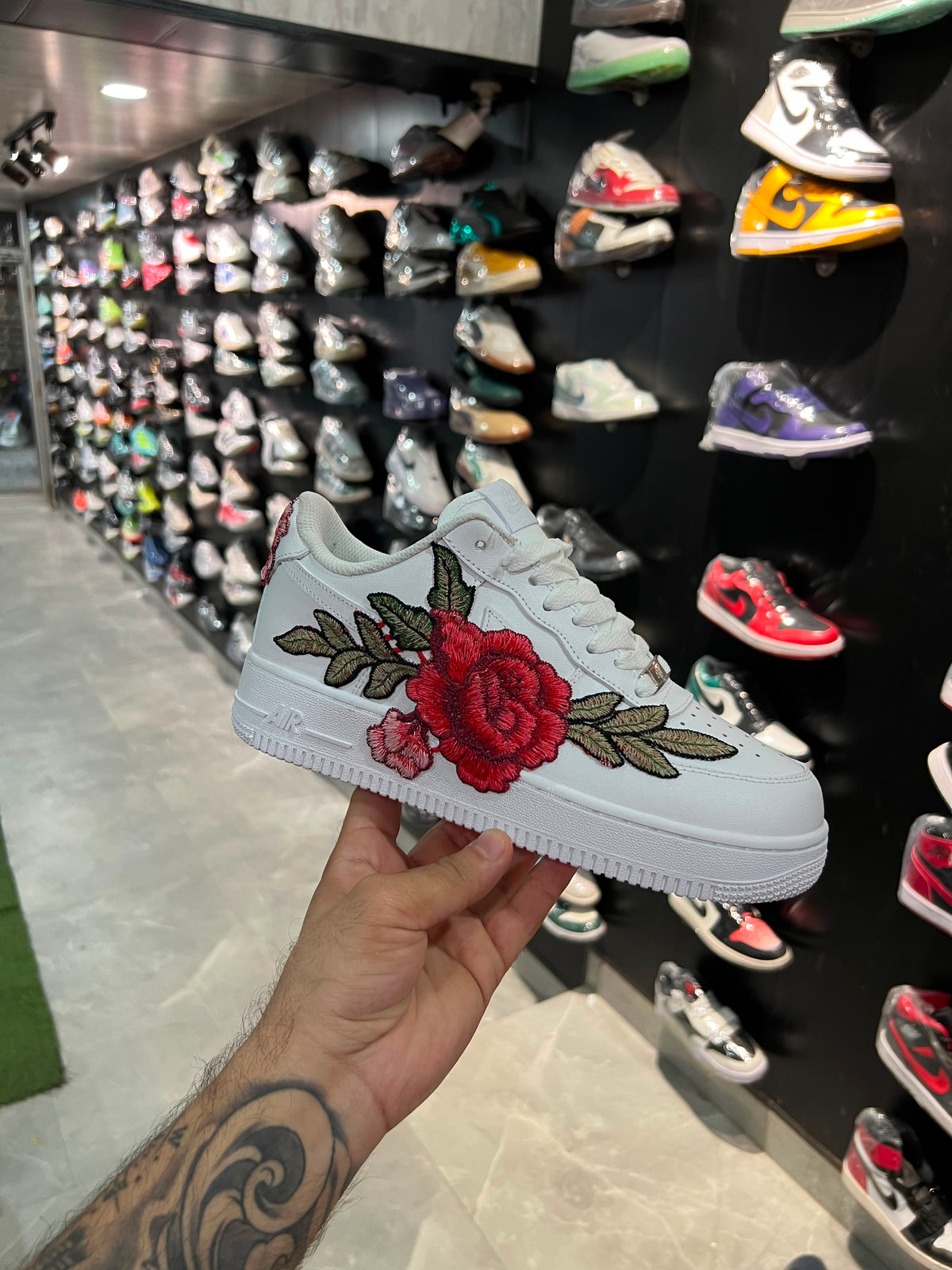 NIKE HALF AIRFORCE CUSTOMIZED