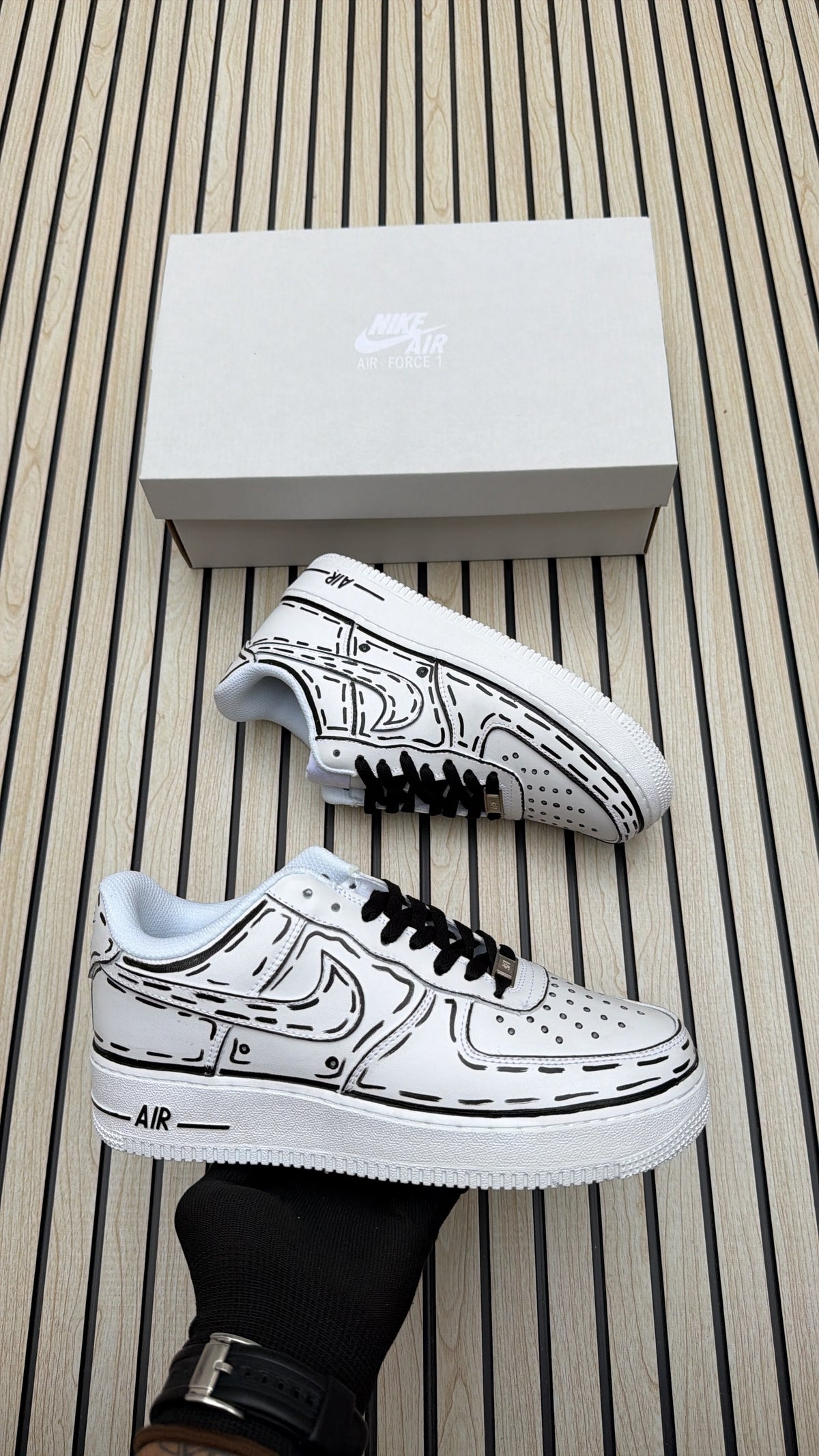 NIKE AIRFORCE ONE CUSTOMIZED