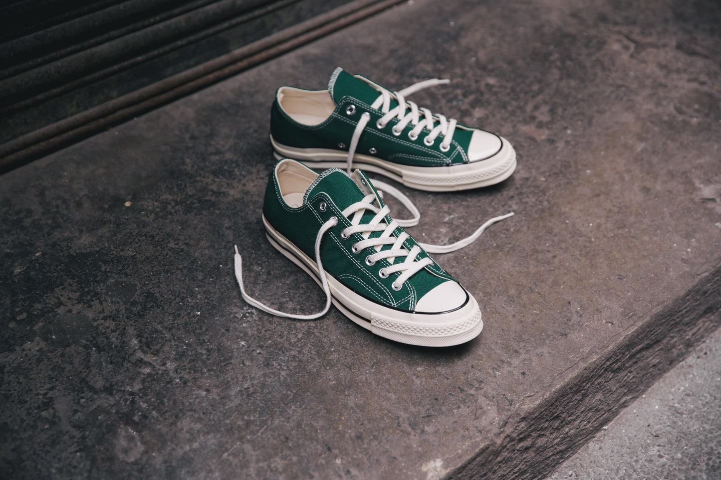 CONVERSE CHUCK  70 LOW GREEN