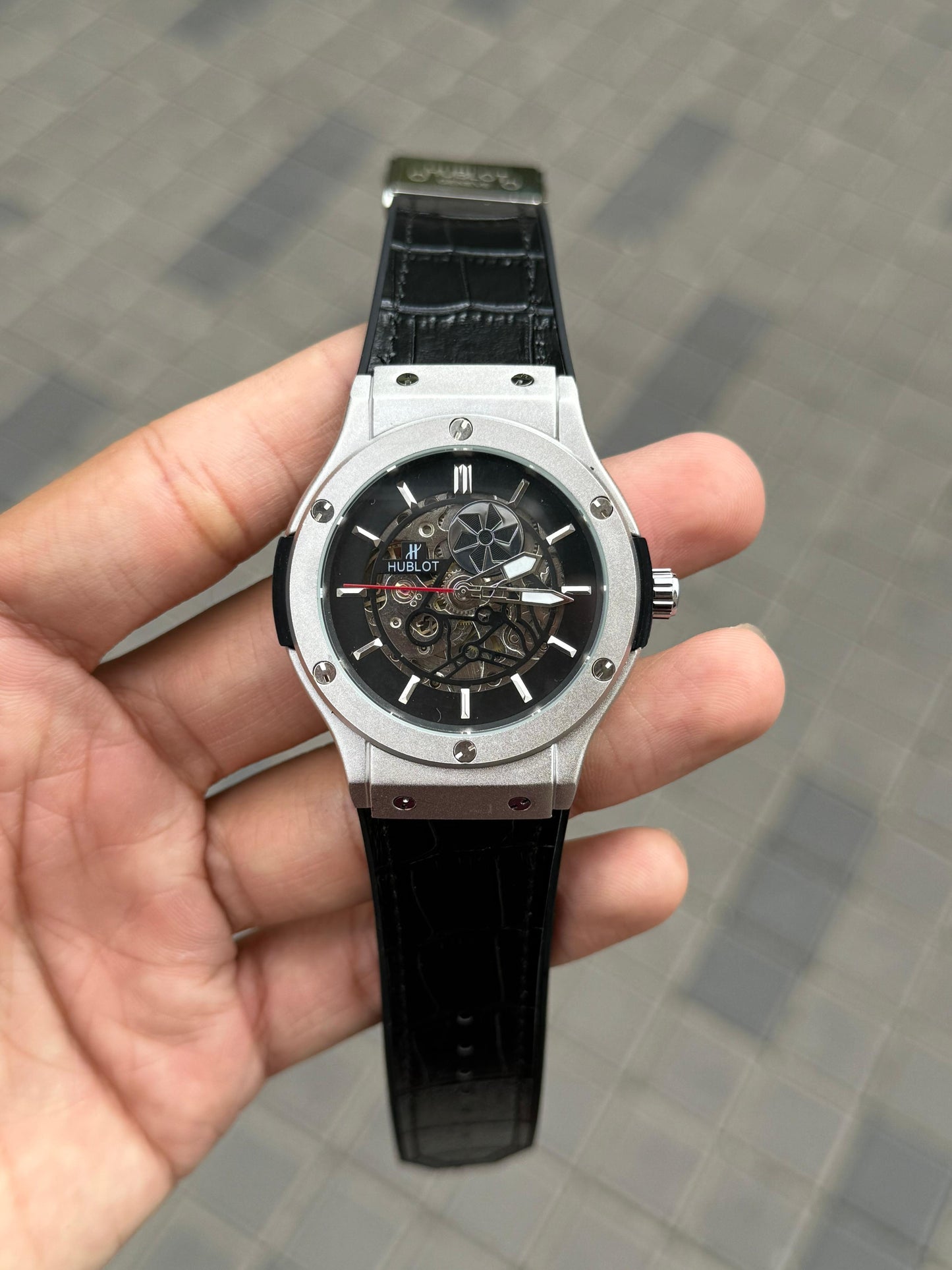 HUBLOT BIG BANG AUTOMATIC LEATHER