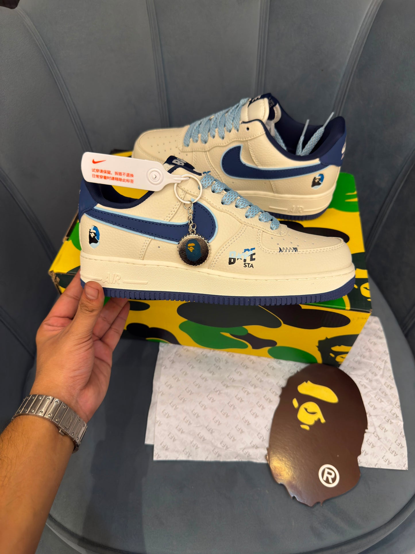 NIKE AIRFORCE X BAPE STA 2026