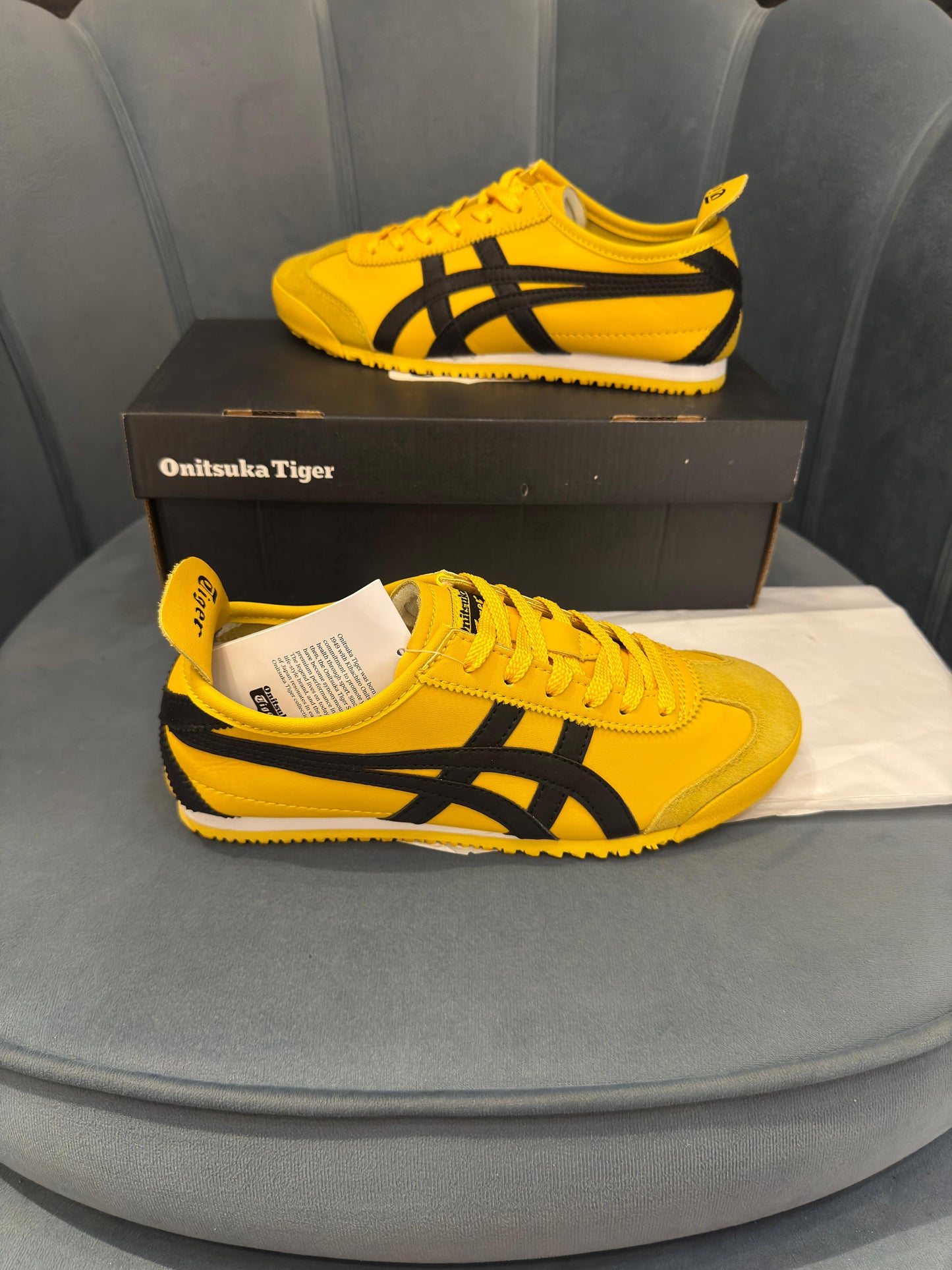 ONITSUKA  TIGER LEATHER MEXICO 66 YELLOW
