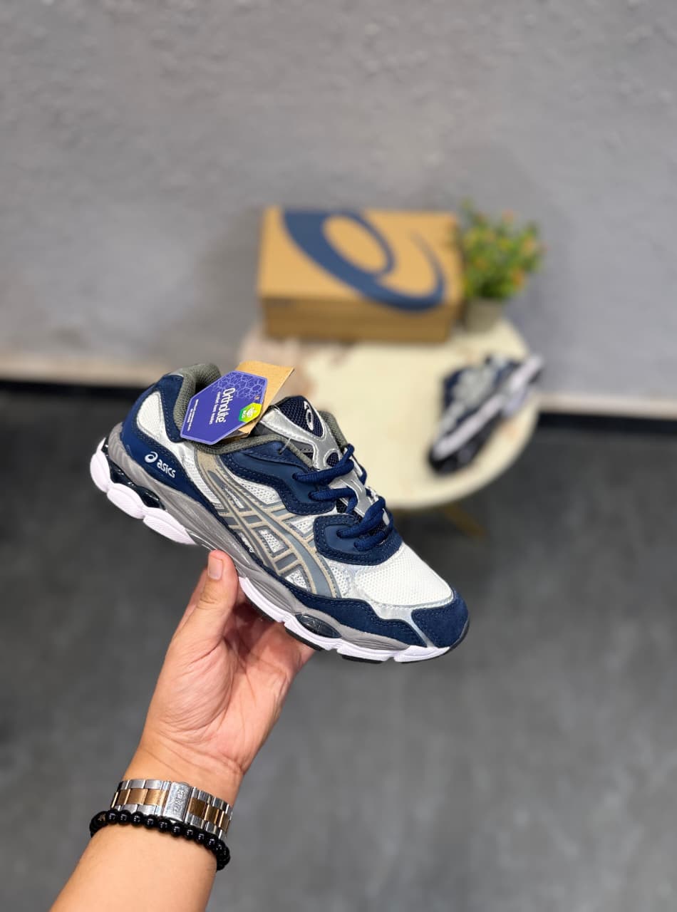 ASICS GEL KAYANO WHITE NAVY
