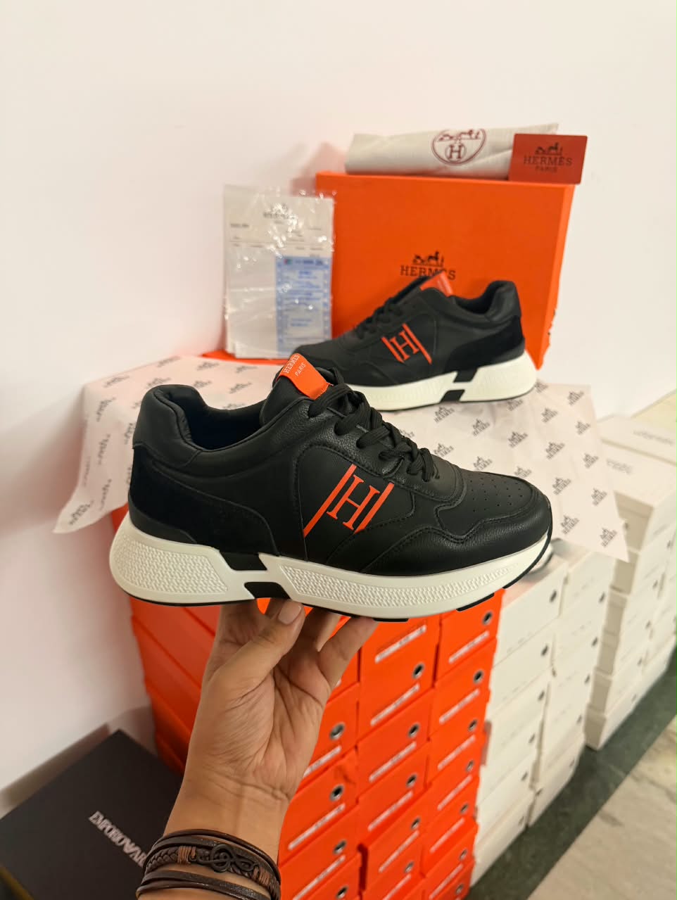HERMES PARIS SNEAKERS