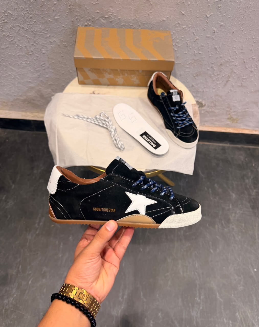 ADIDAS GOLDEN GOOSE TRUE STAR BLACK