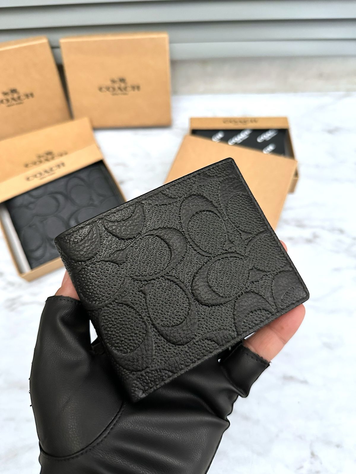 COACH LEATHER WALLETS