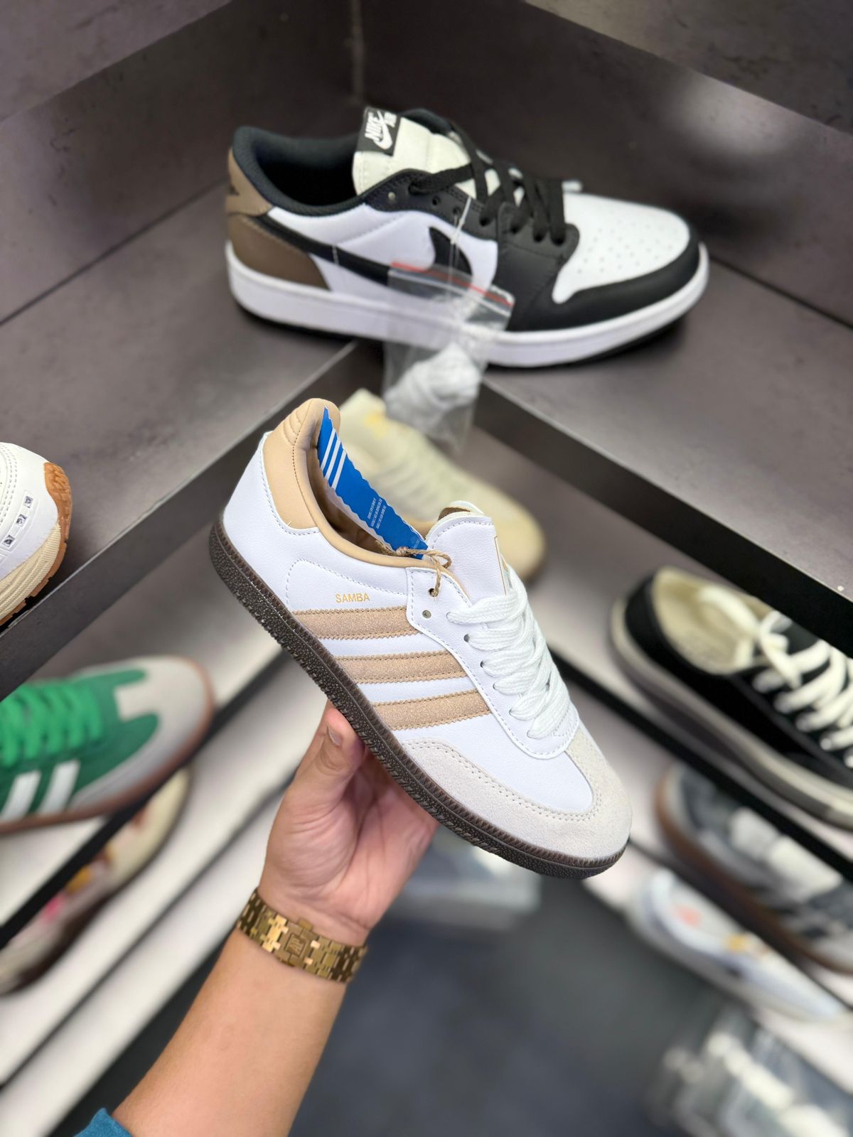 ADIDAS SAMBA BEIGE GUM