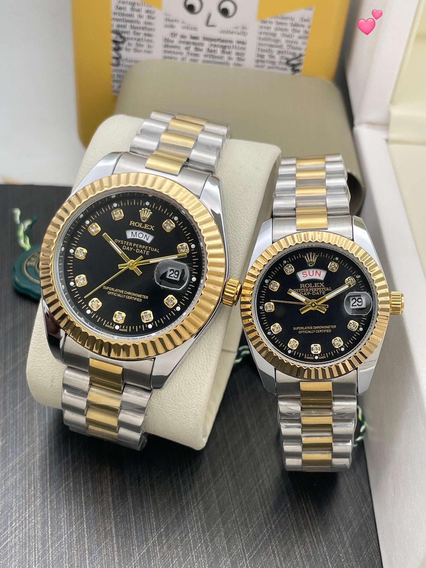 ROLEX COUPLE WATCHES