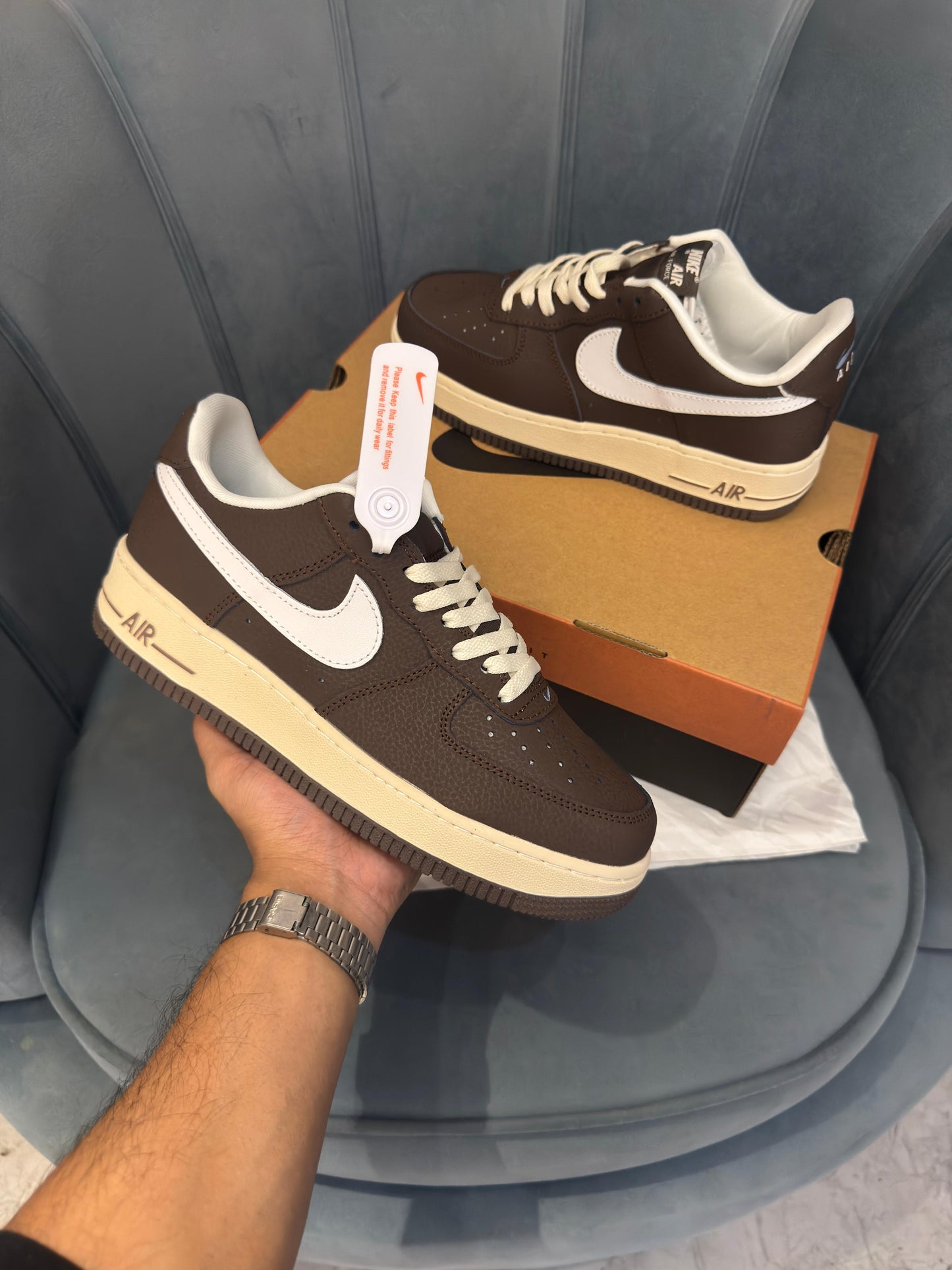 NIKE AIRFORCE 1 LOW 07 CACAO WOW