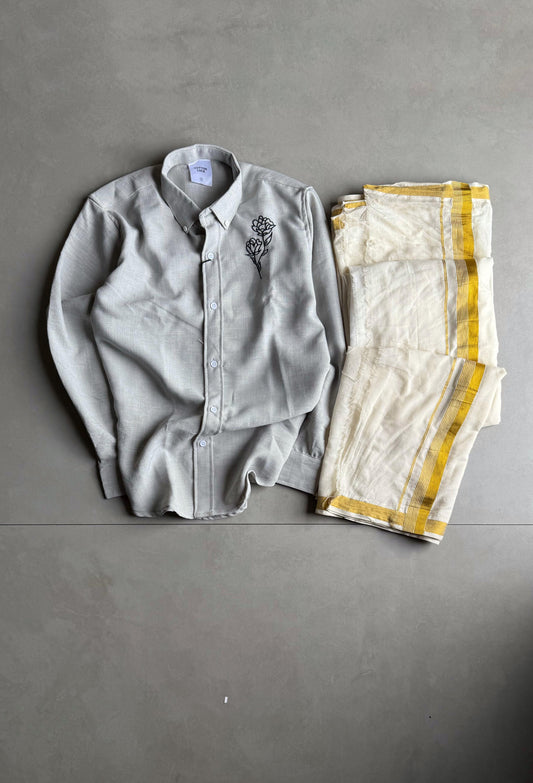 SHIRT AND MUNDU COMBO