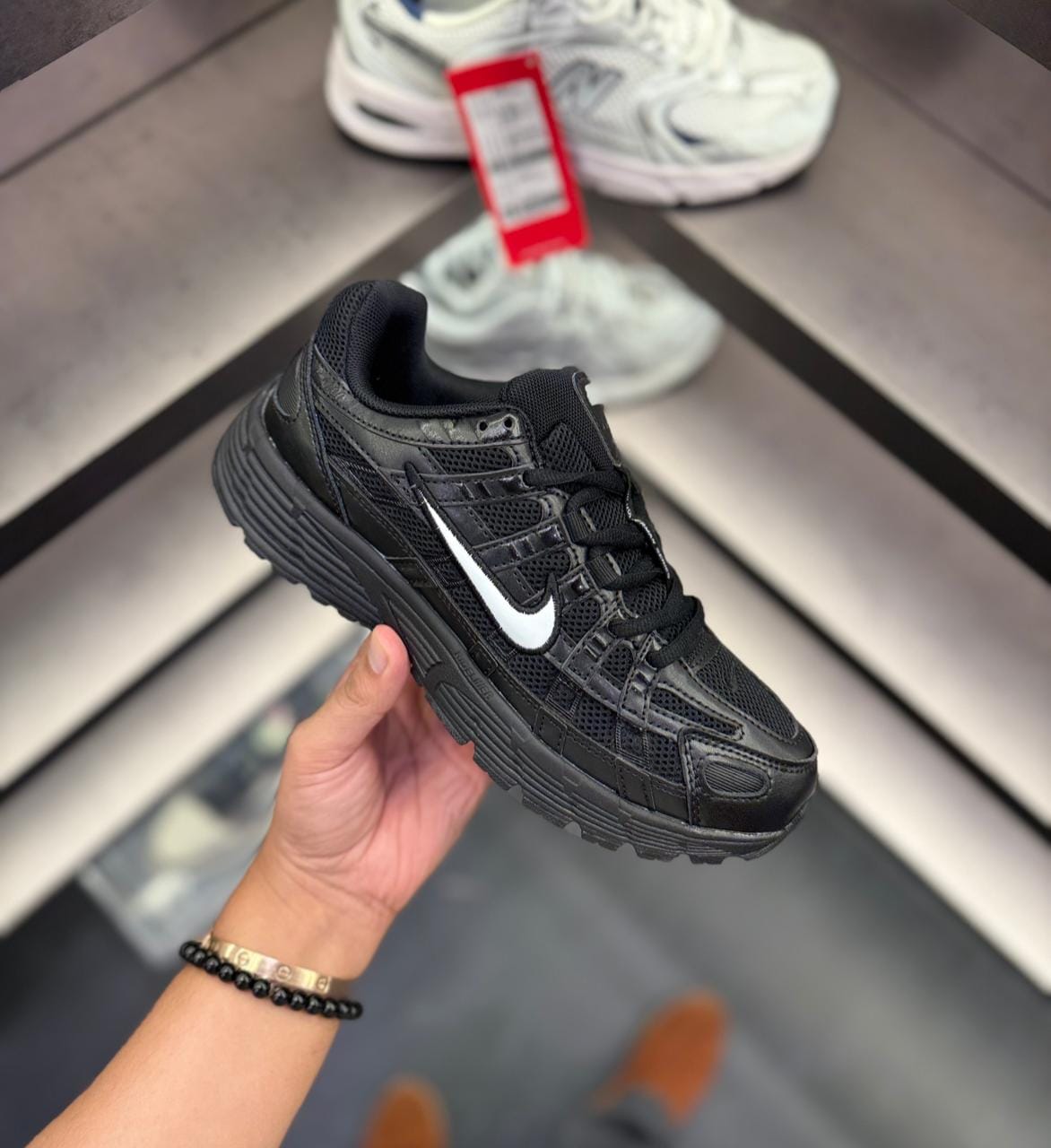 NIKE P 6000 TRAINER TRIPLE BLACK