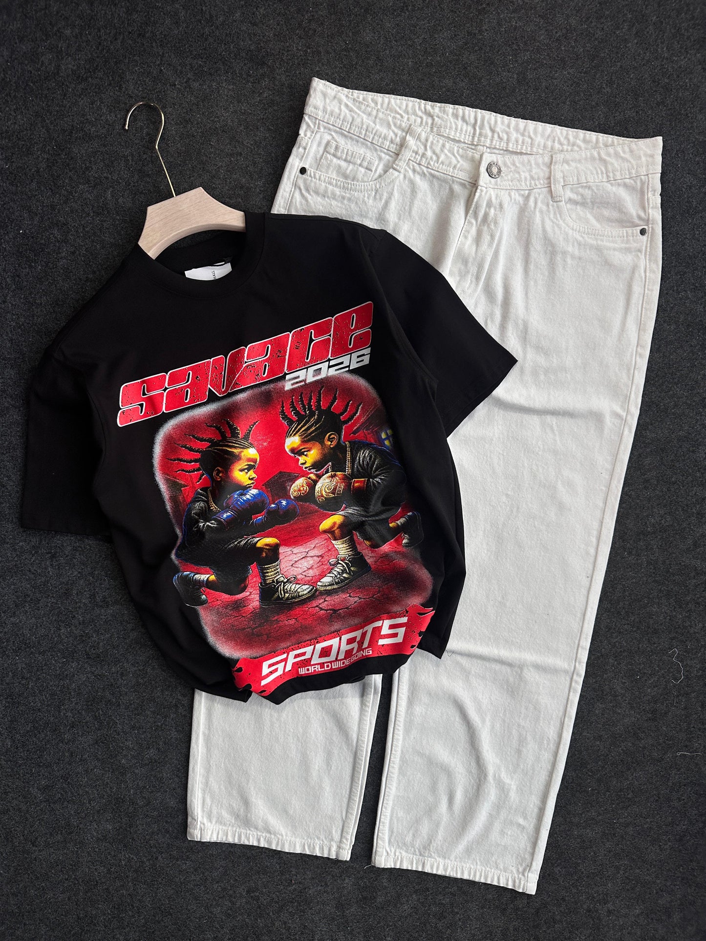 BAGGY PANT T-SHIRT COMBO