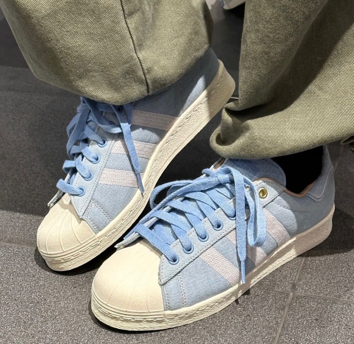 ADIDAS ORIGINALS SUPERSTAR DENIM SKY SECOND GENERATION 2025
