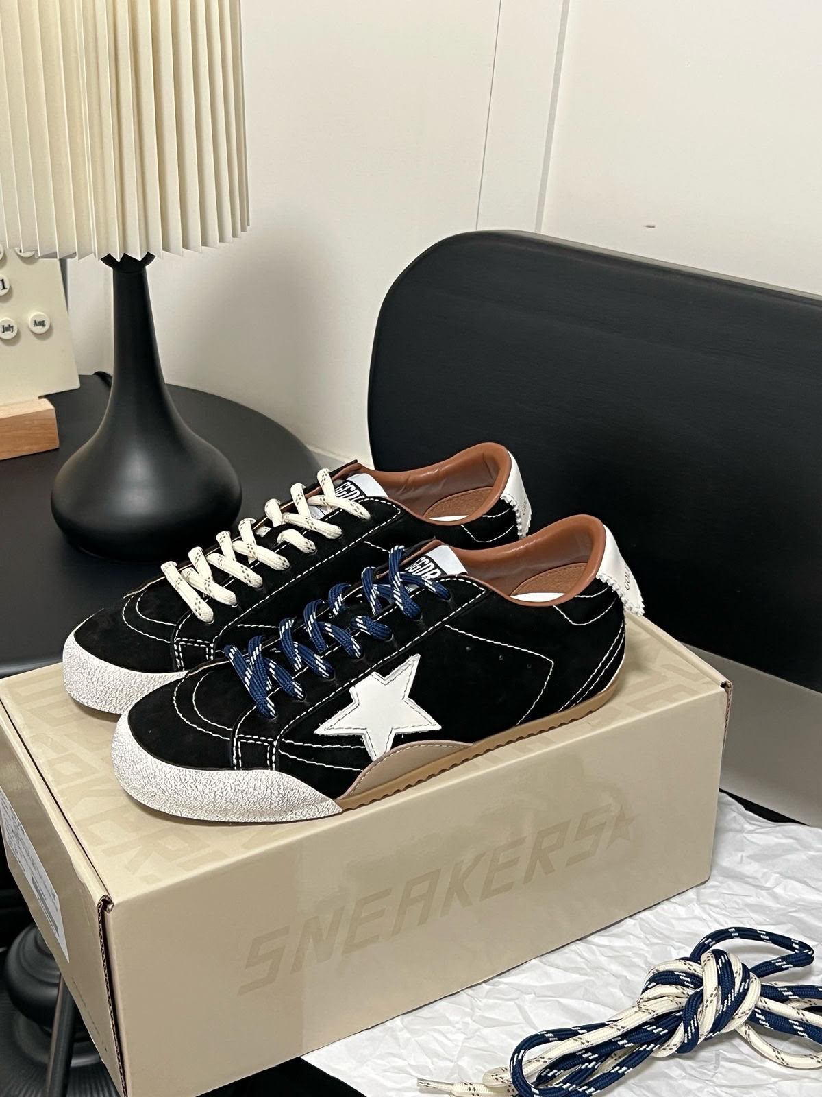 ADIDAS GOLDEN GOOSE TRUE STAR BLACK