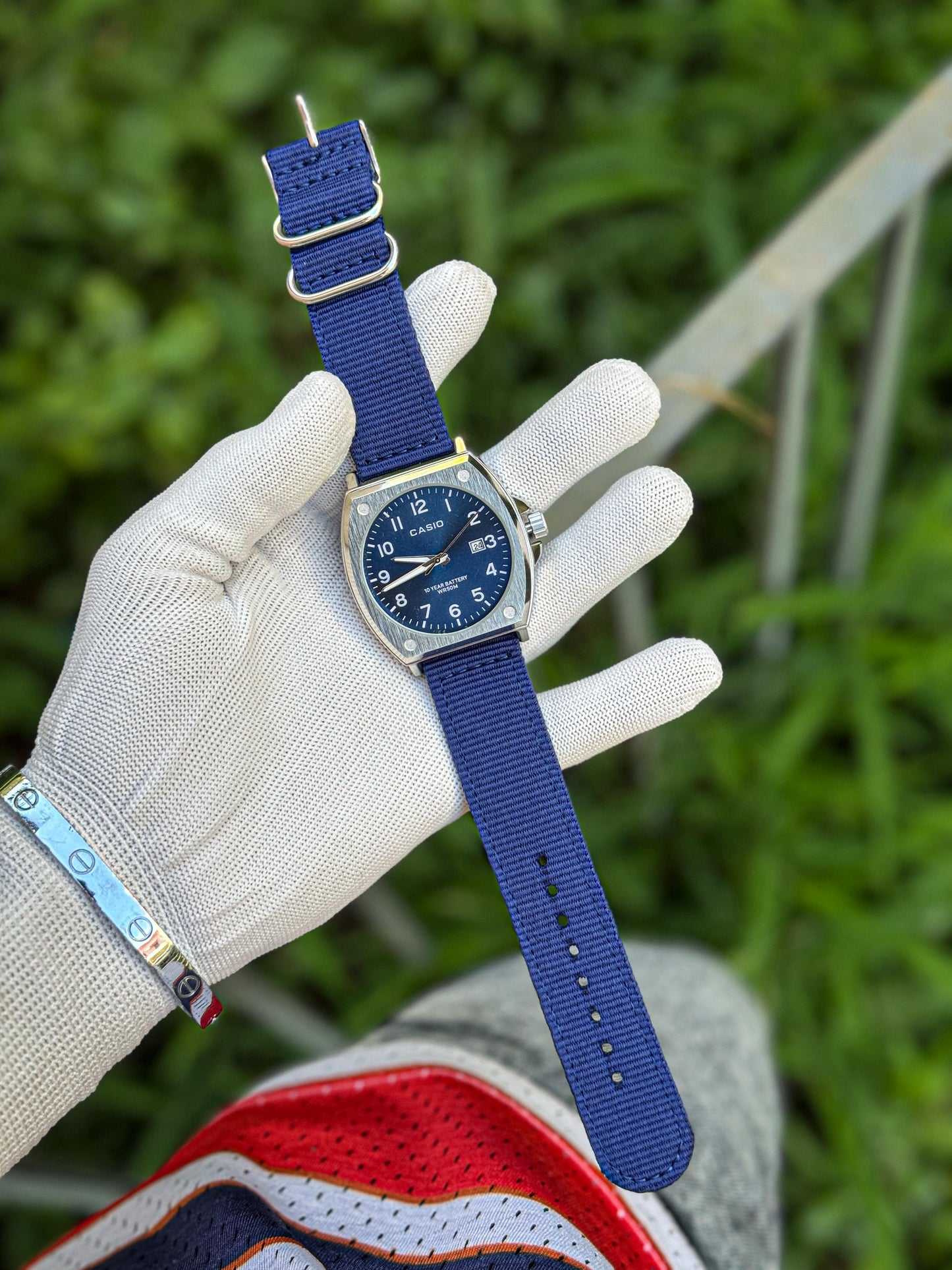 CASIO NYLON STRAP WATCH