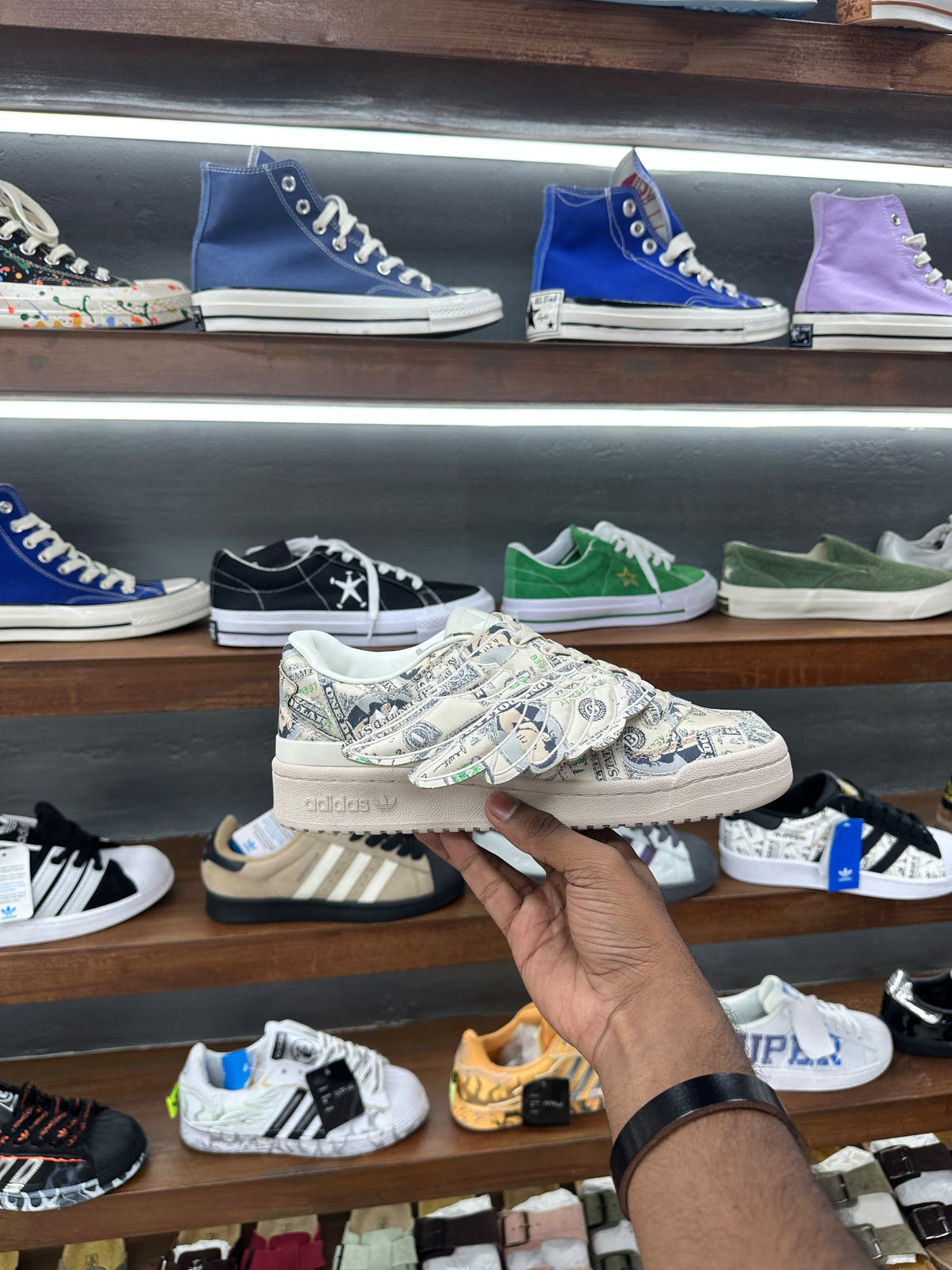ADIDAS FORUM WINGS 1.0 LOW MONEY X JEREMY SCOTT