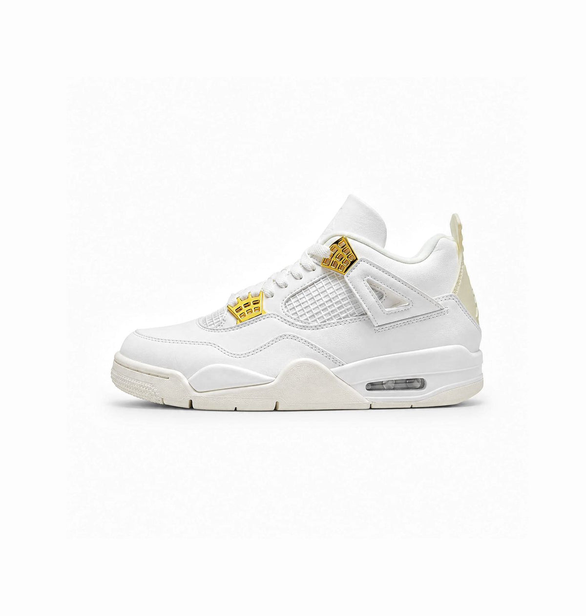 NIKE AIR JORDAN 4 RETRO METALLIC GOLD