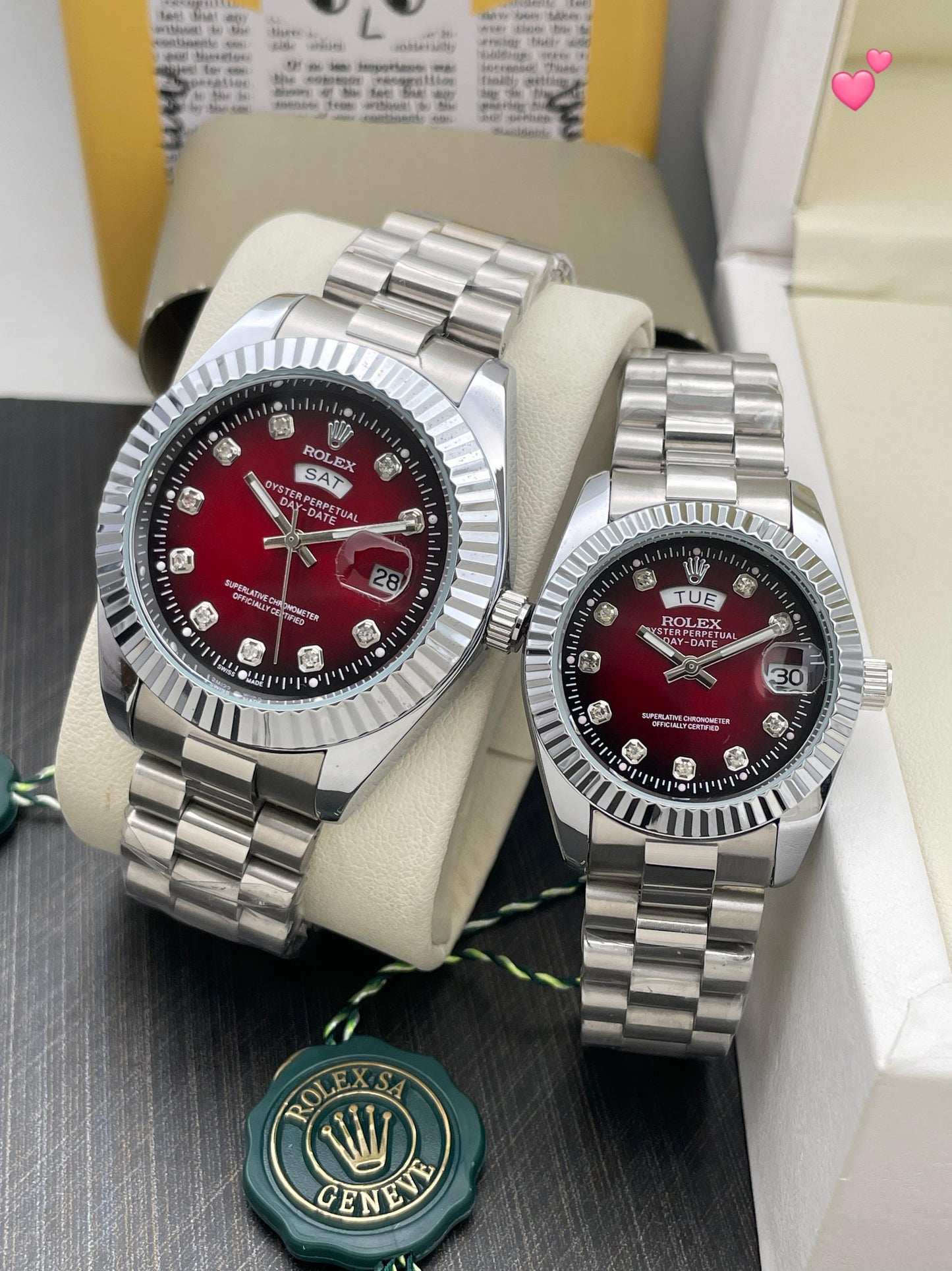 ROLEX COUPLE WATCHES