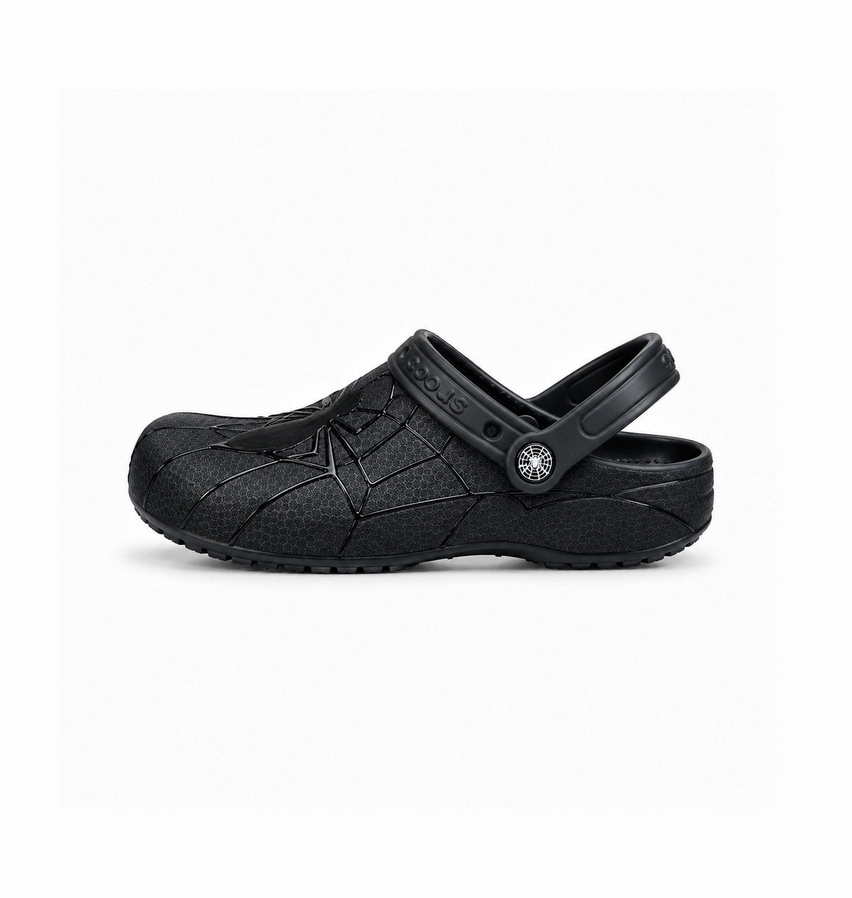 CROCS X  SPIDERMAN BLACK  CLOG