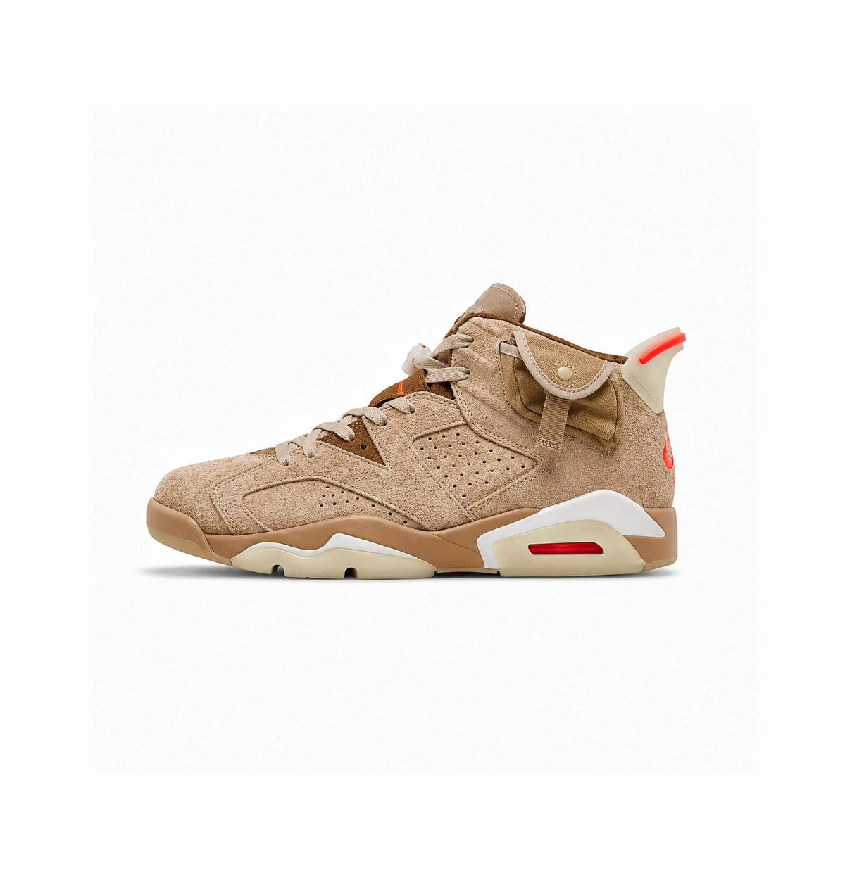 NIKE AIR JORDAN 6 RETRO TRAVIS SCOTT BRITISH KHAKI