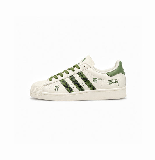 ADIDAS ORIGINALS SUPERSTAR STUSSY CAMO