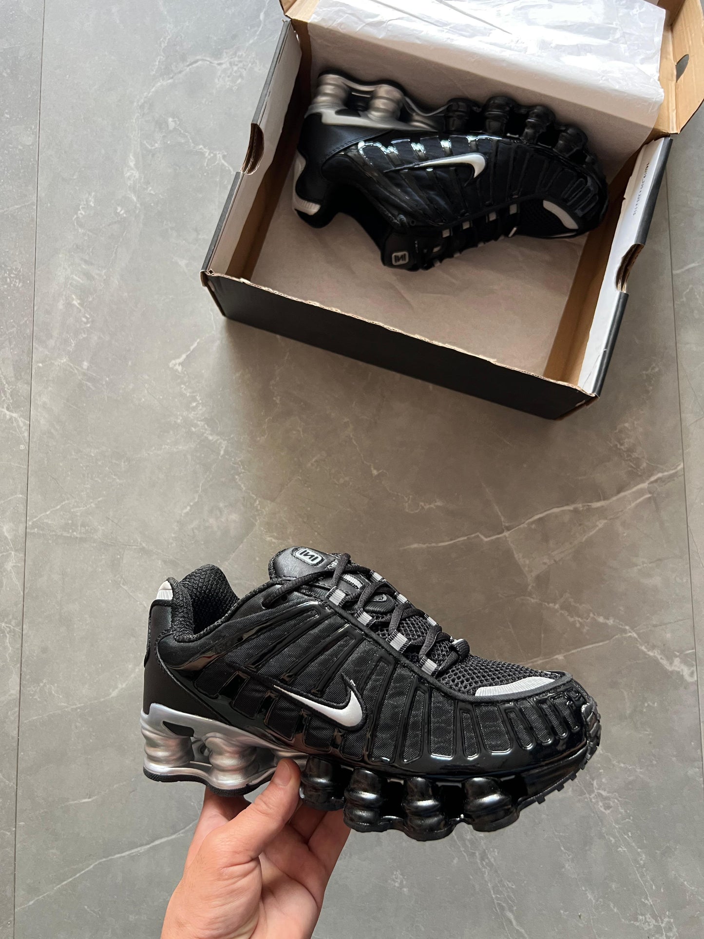 NIKE SHOX TL BLACK