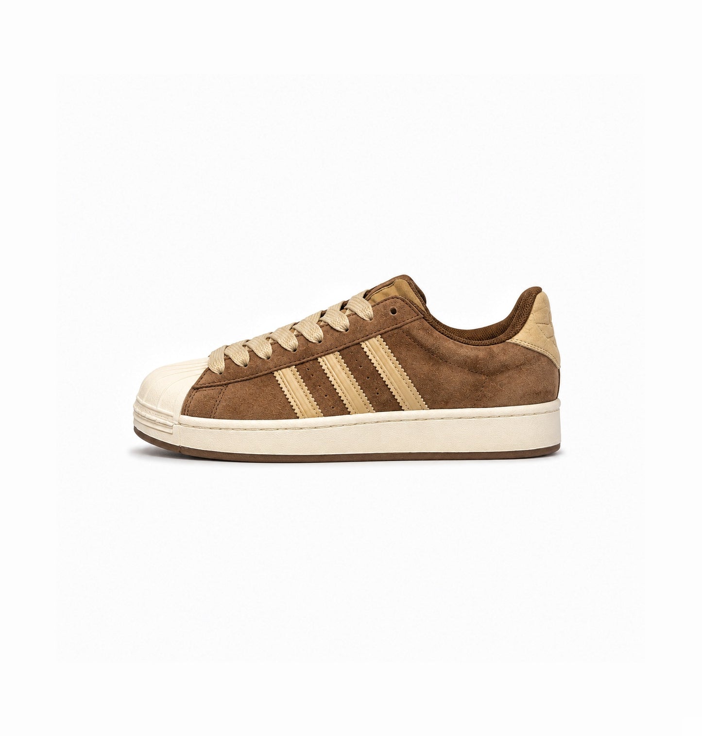 ADIDAS ORIGINALS SUPERSTAR SUEDE TAN