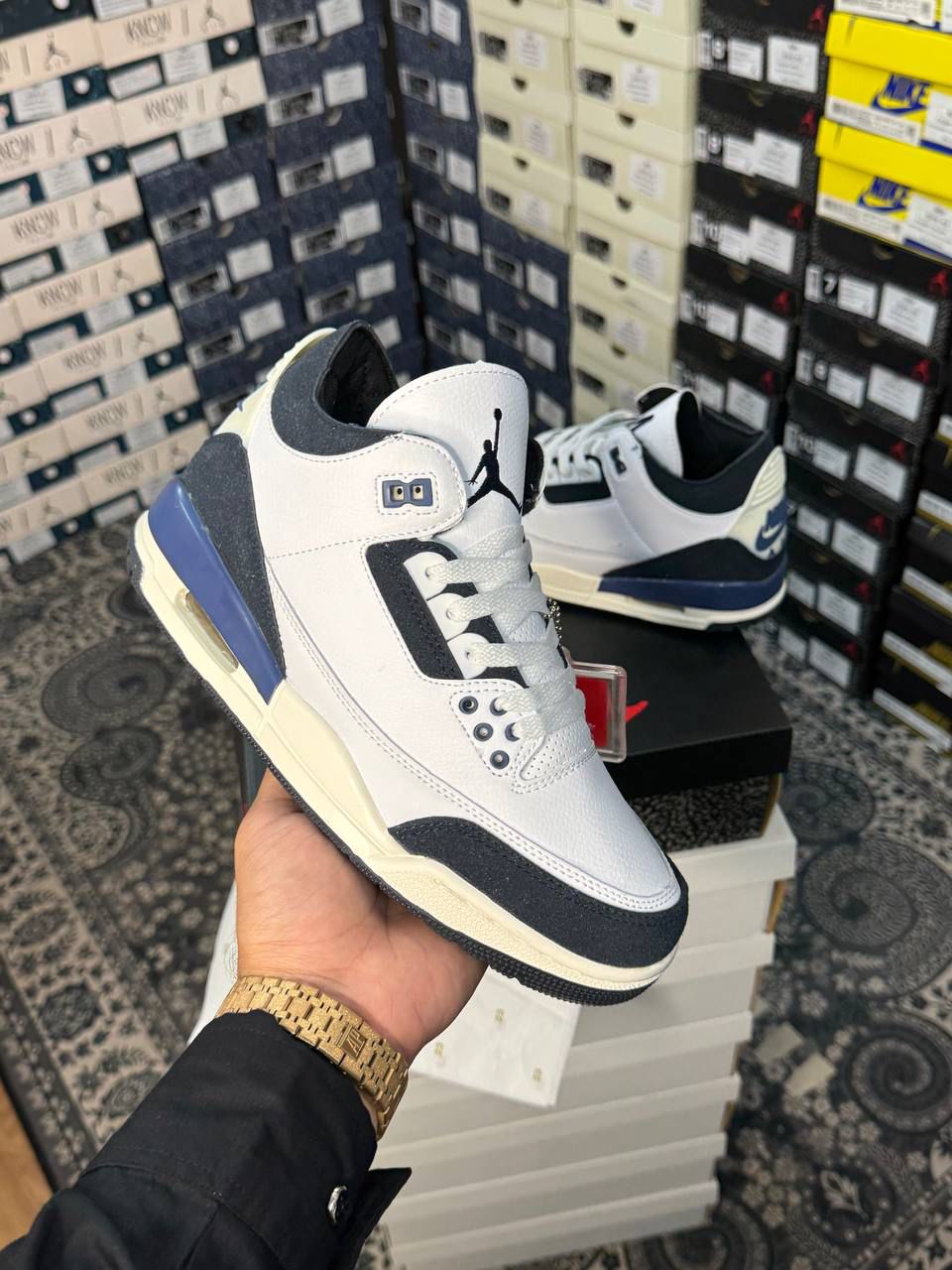 AIR JORDAN 3 X A MA MANIERA DIFFUSED BLUE