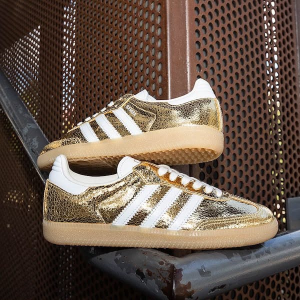 ADIDAS ORIGINAL SAMBA GOLDEN WHITE