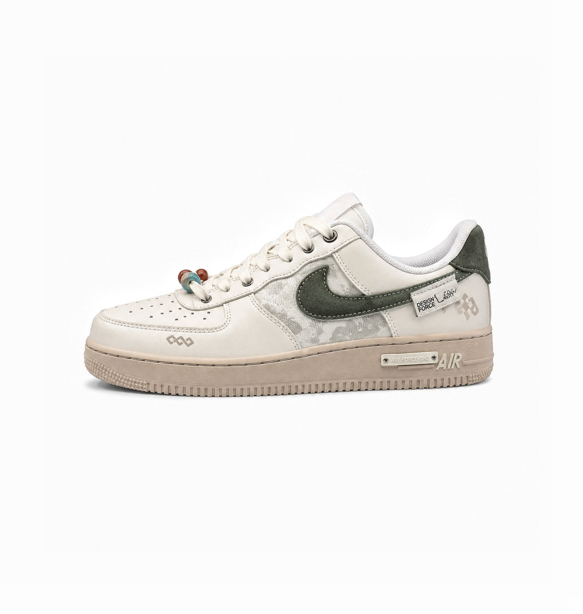 NIKE AIRFORCE  ONE PANDAPRANK WHITE GREEN