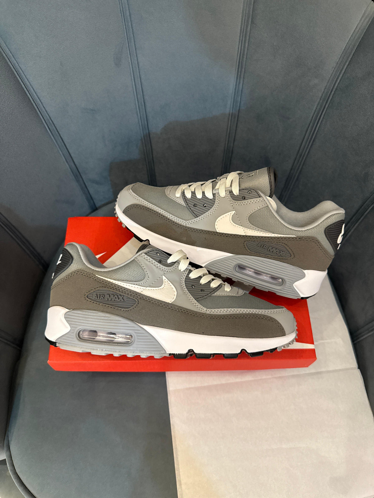NIKE AIRMAX 90 LIGHT SMOKE GREY