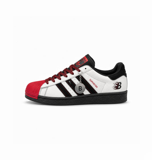 ADIDAS ORIGINALS  SUPERSTAR X BALMAIN KEYCHAIN