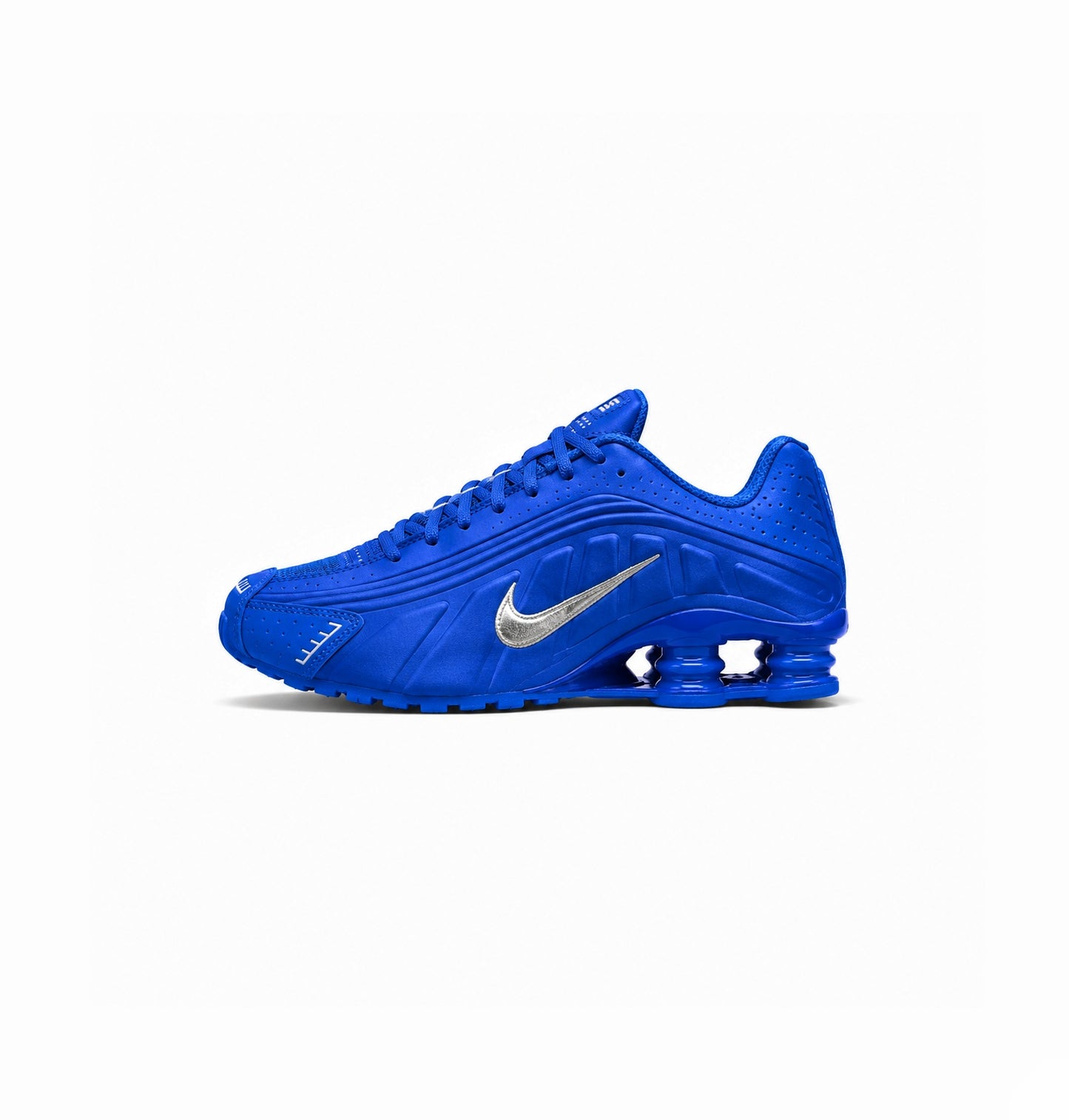 NIKE SHOX SILVER ROYAL BLUE