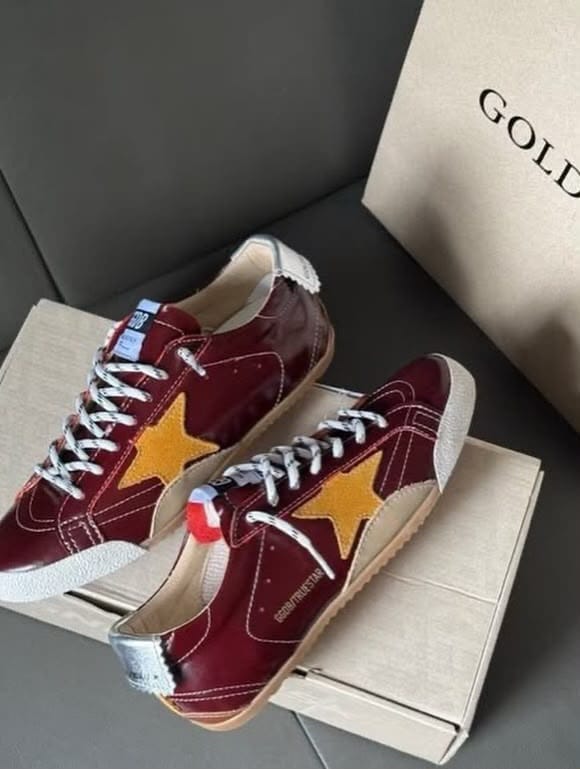 ADIDAS GOLDEN GOOSE TRUE STAR RED