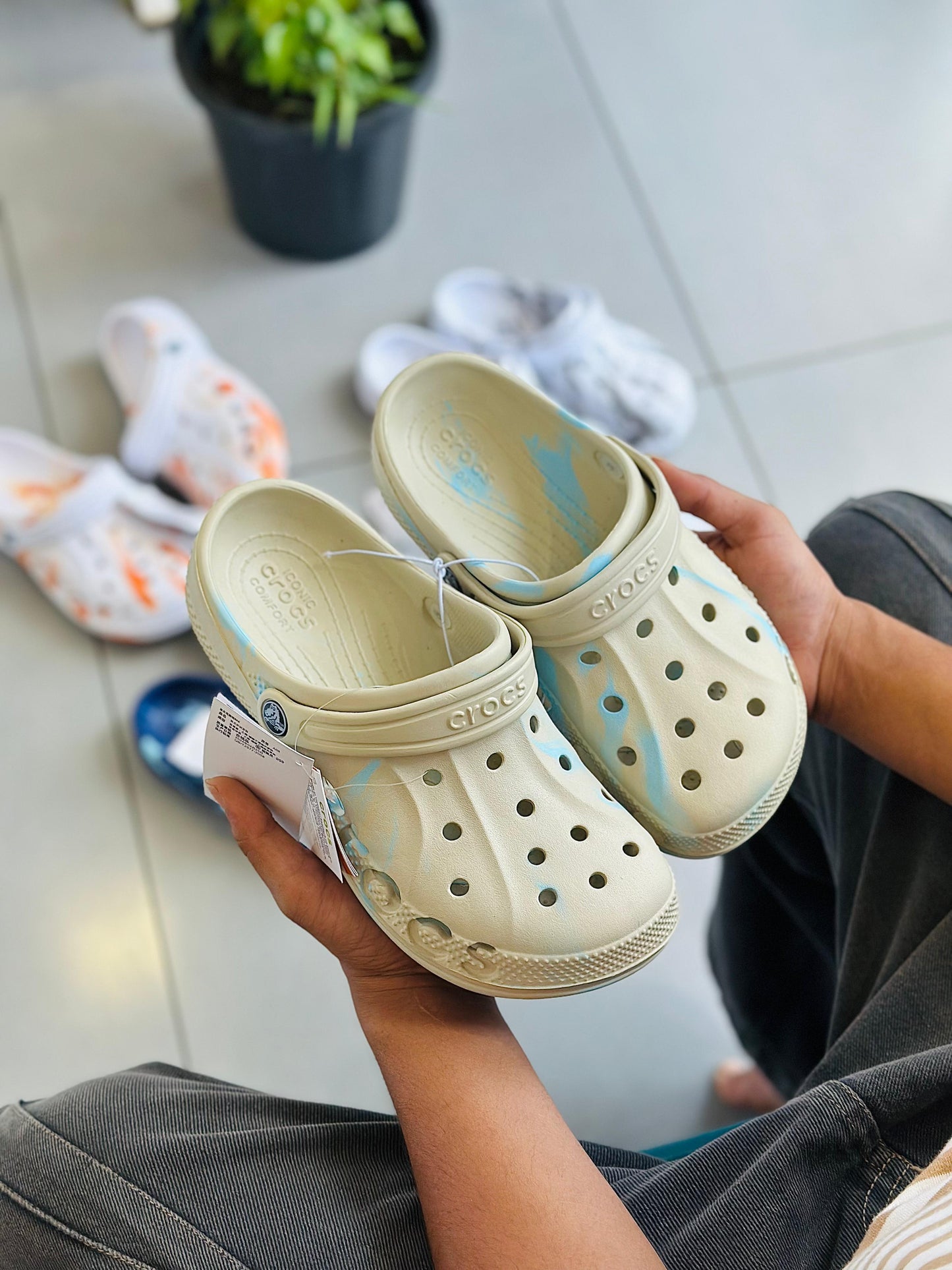 CROCS BAYA CLOG PRINT